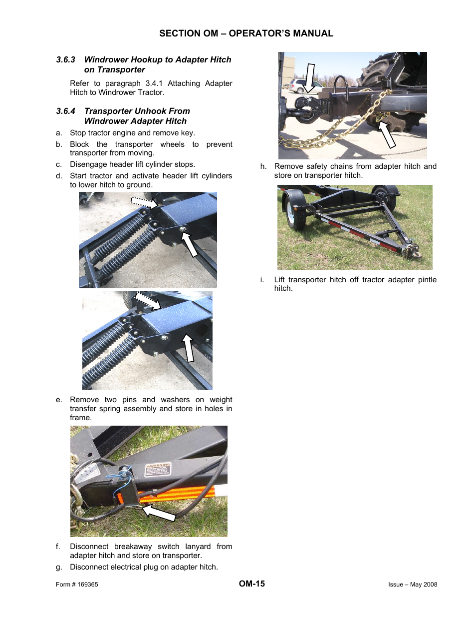 MacDon Double Windrow Attachment User Manual | Page 39 / 65