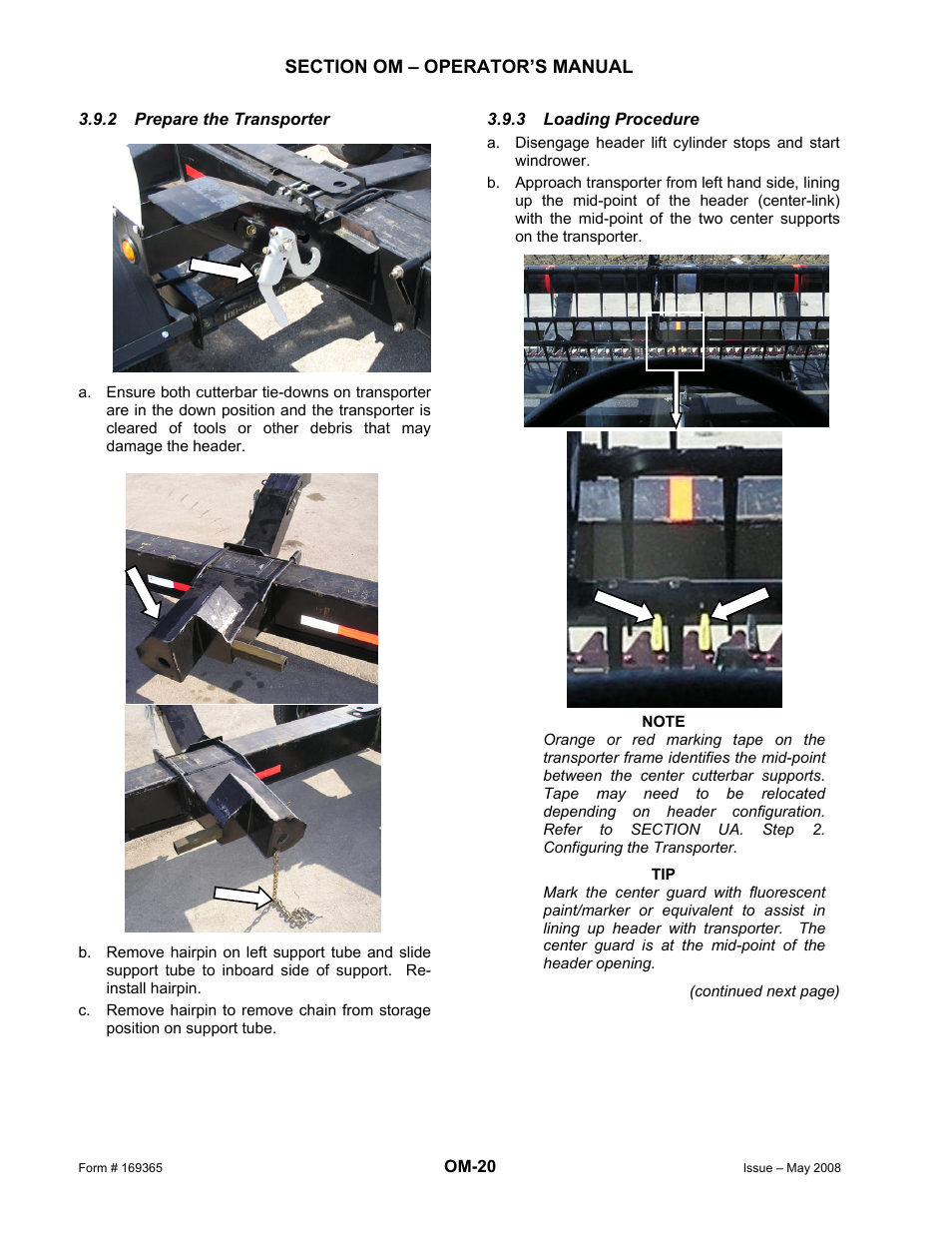 MacDon Double Windrow Attachment User Manual | Page 44 / 65