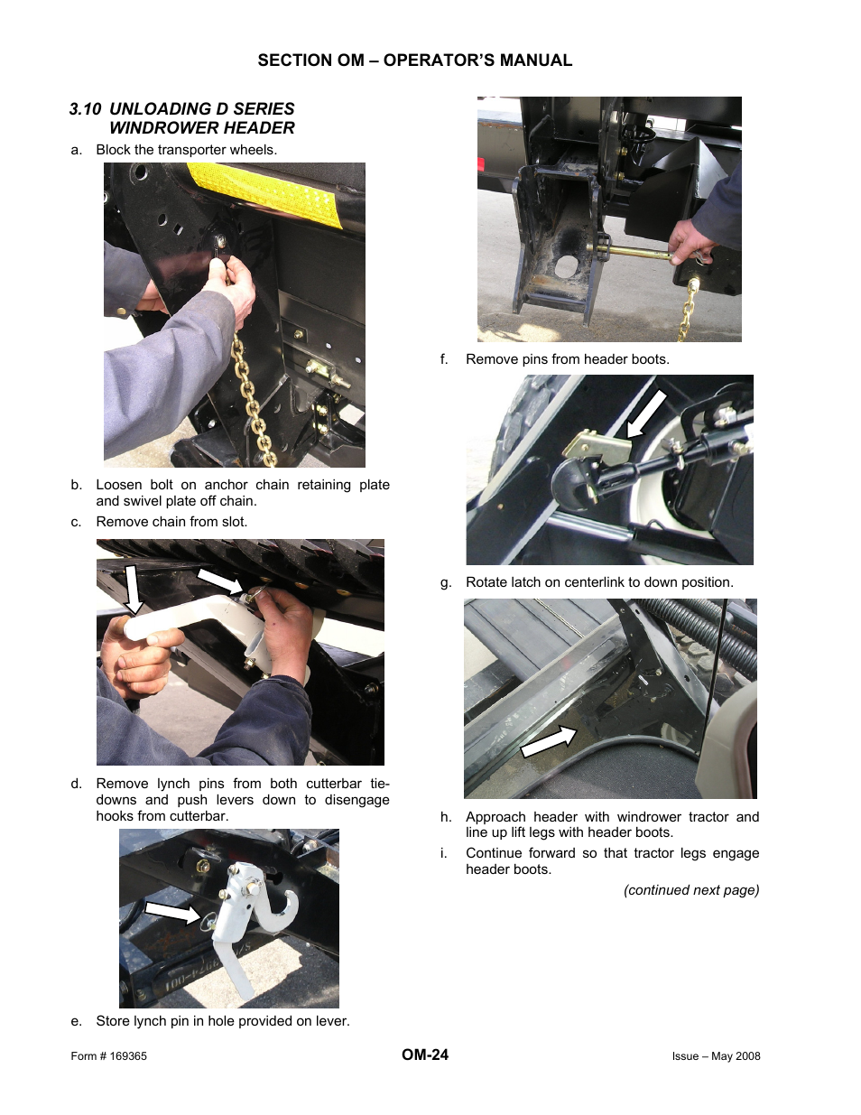MacDon Double Windrow Attachment User Manual | Page 48 / 65