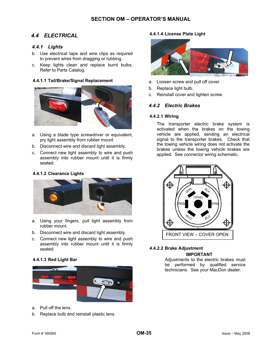 MacDon Double Windrow Attachment User Manual | Page 59 / 65