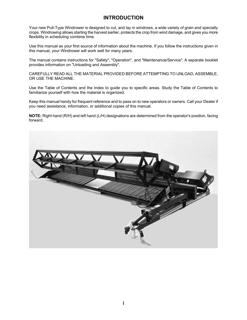 MacDon 3020 Pull-Type Windrower User Manual | Page 2 / 89