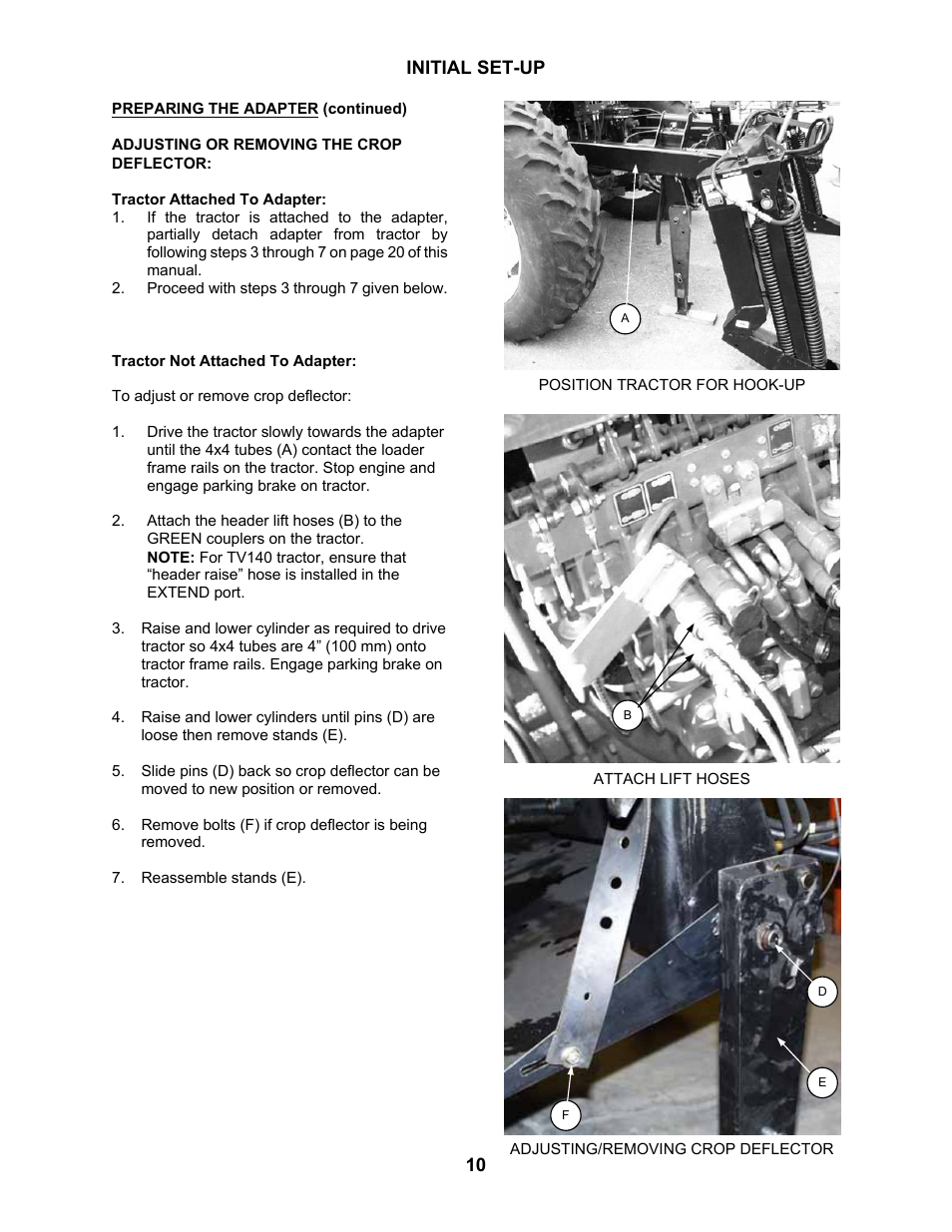 MacDon 802 Bi-Directional Adapter User Manual | Page 11 / 44
