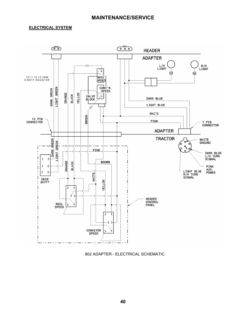MacDon 802 Bi-Directional Adapter User Manual | Page 41 / 44