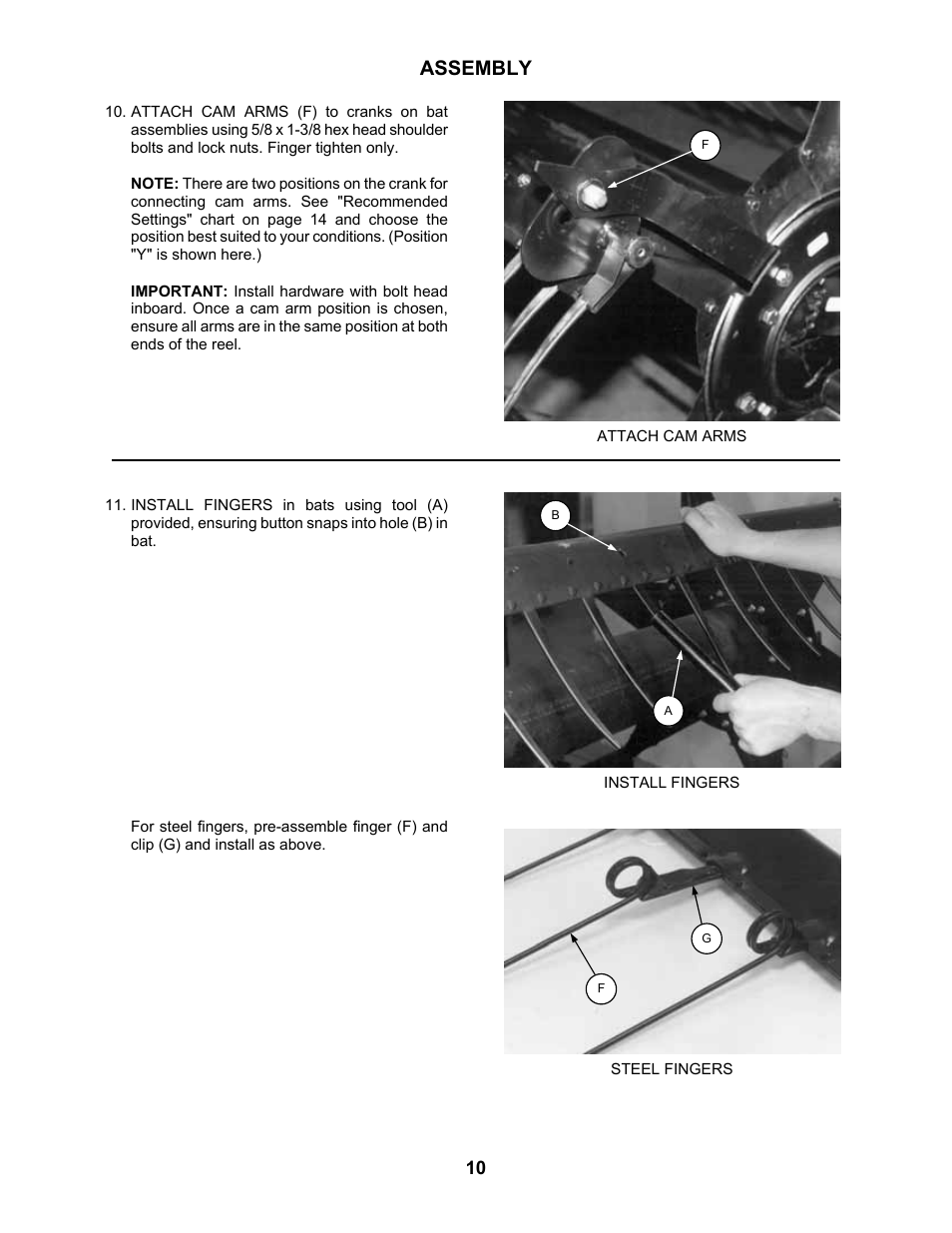 Assembly | MacDon 2000B Pick-Up Reel User Manual | Page 11 / 30