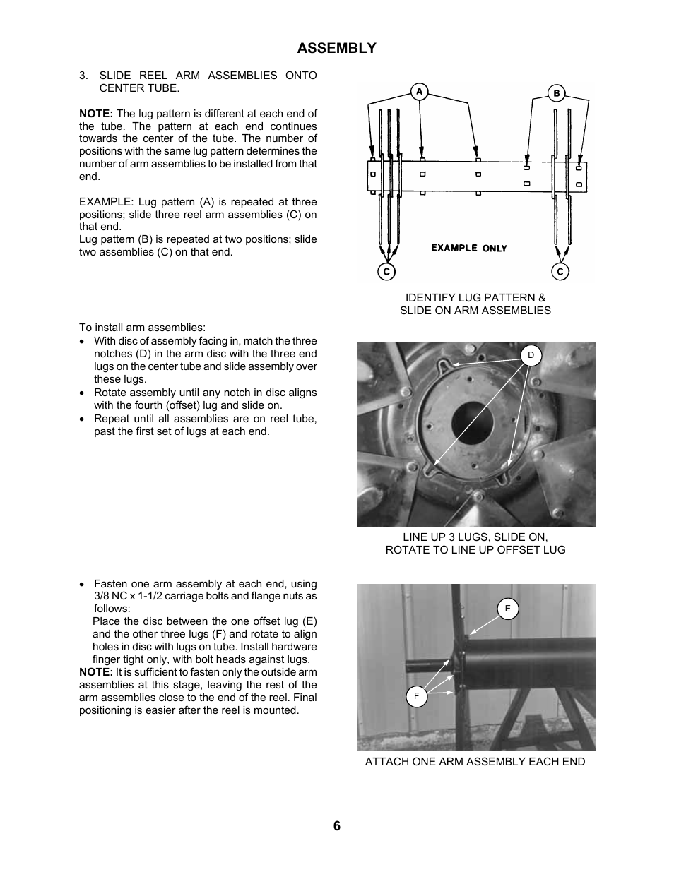 Assembly | MacDon 2000B Pick-Up Reel User Manual | Page 7 / 30