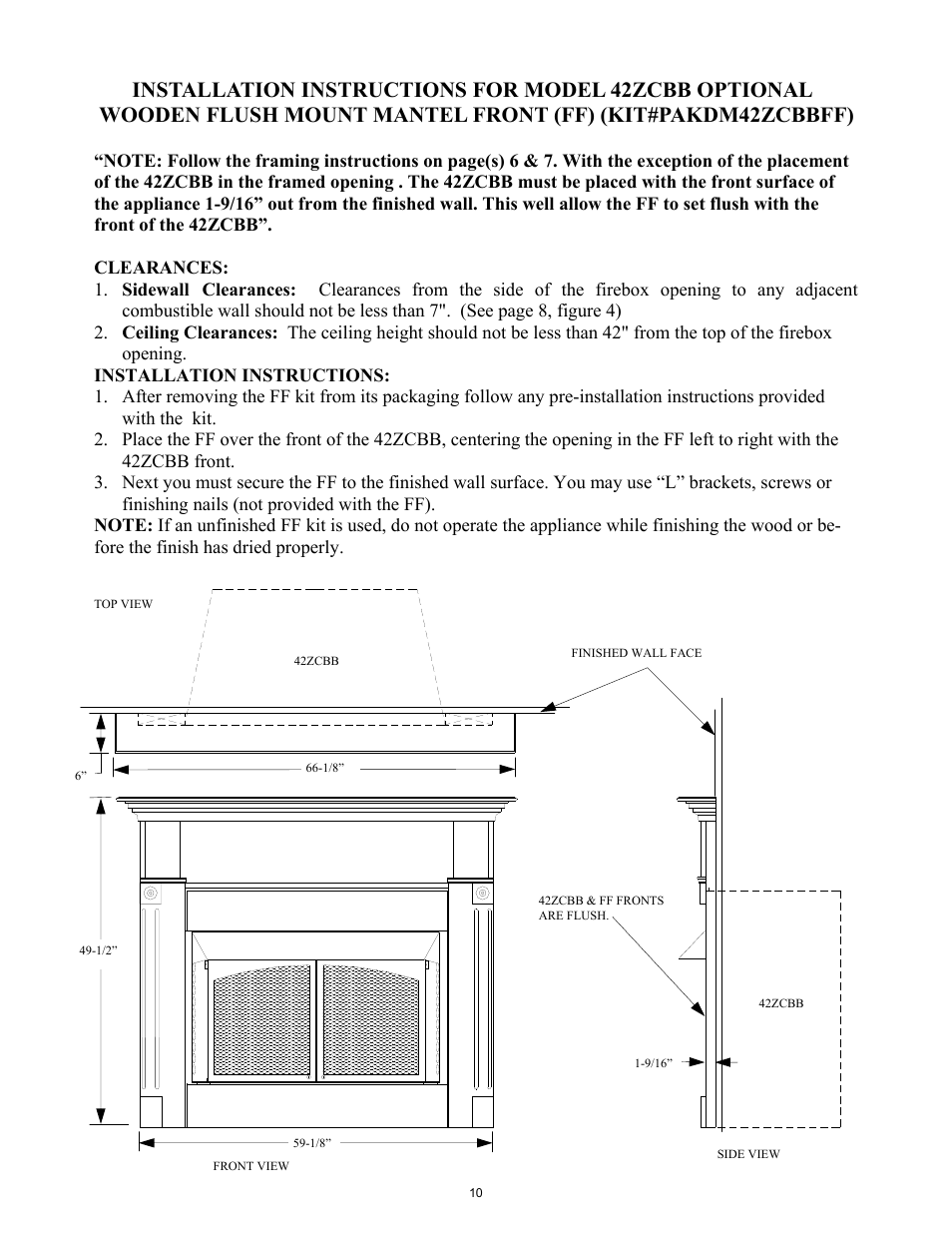 New Buck Corporation 42ZCBB User Manual | Page 12 / 22