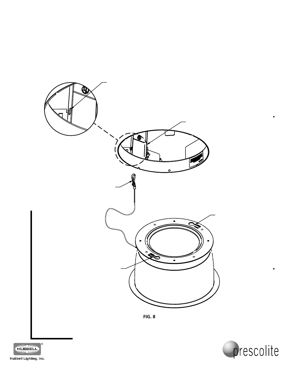 Sh eet, Instr u ction, Detail | Prescolite 8MD REFLECTOR User Manual | Page 6 / 7