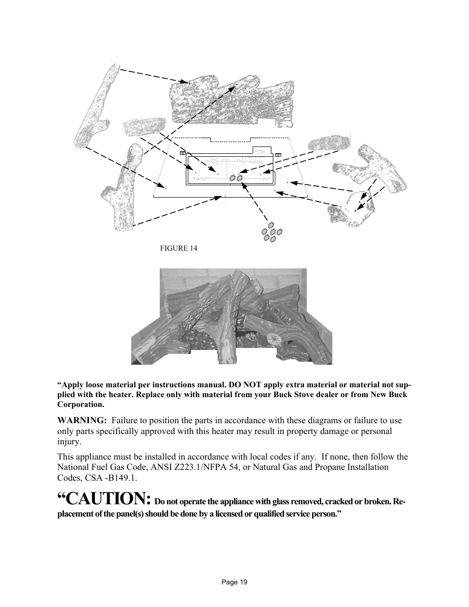 Caution | New Buck Corporation DV1000 User Manual | Page 22 / 38