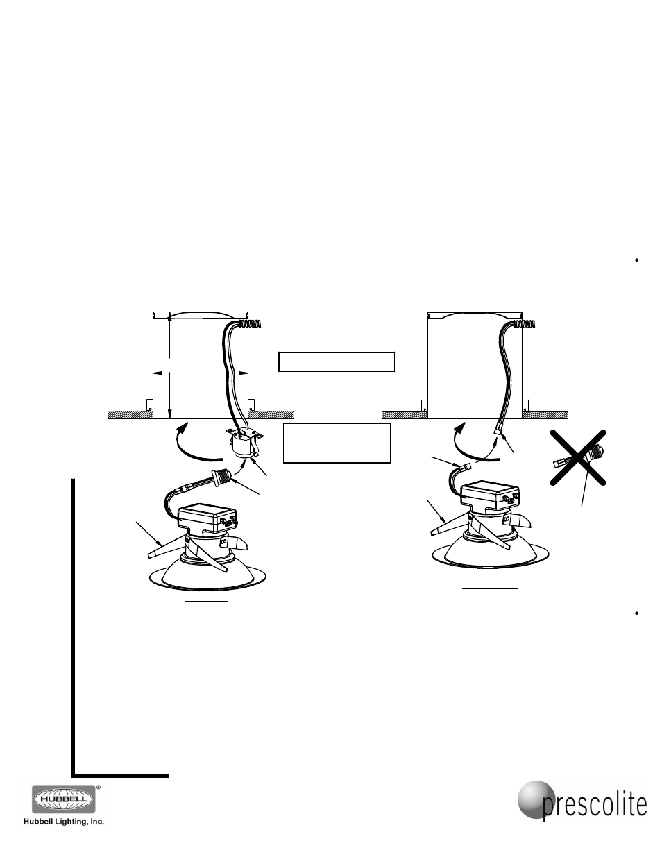 Prescolite LB6LEDA10L User Manual | 2 pages