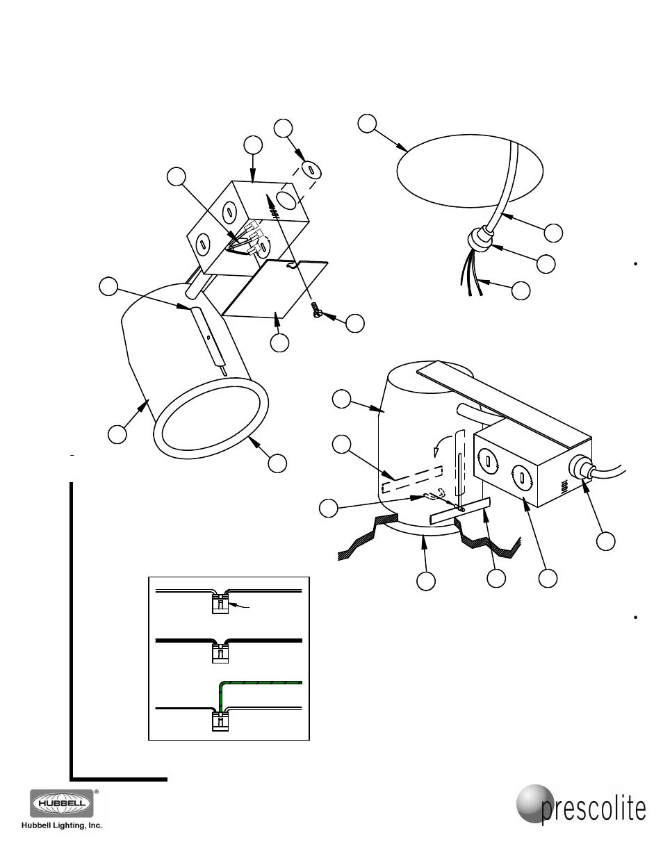 Sh e e t | Prescolite RMN4QL-120 User Manual | Page 2 / 2