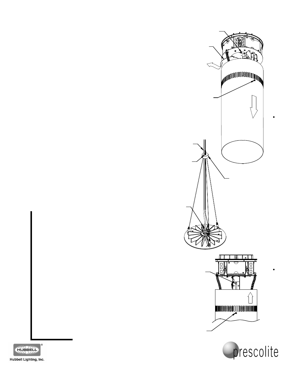 Sh e e t | Prescolite MC10LED CYLINDER CORD AND CABLE MOUNT User Manual | Page 4 / 4