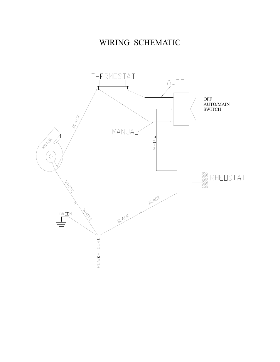 Wiring schematic | New Buck Corporation 91 User Manual | Page 26 / 29