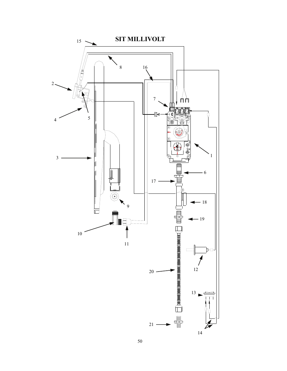 Sit millivolt | New Buck Corporation 34 User Manual | Page 52 / 55