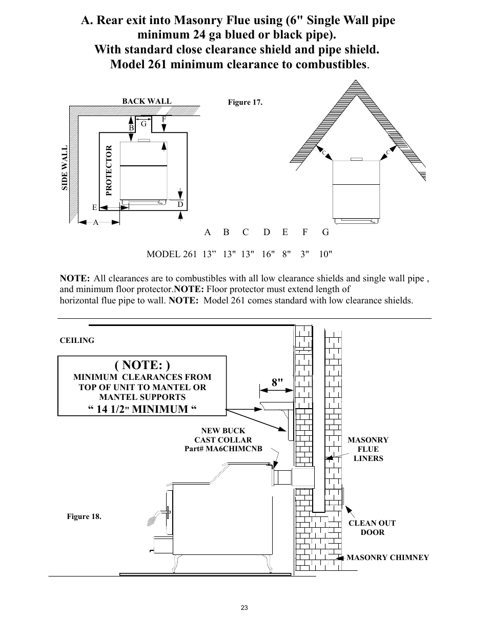 Minimum | New Buck Corporation 261 User Manual | Page 25 / 53