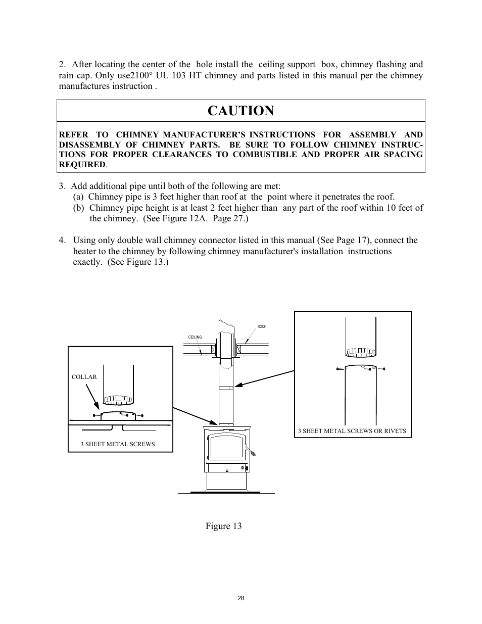 Caution | New Buck Corporation 74 User Manual | Page 30 / 37