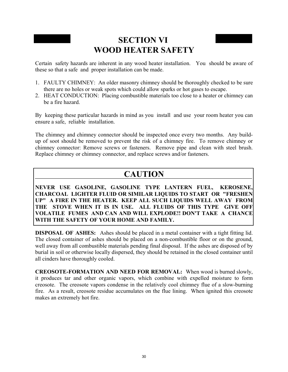 Caution | New Buck Corporation 74 User Manual | Page 32 / 37