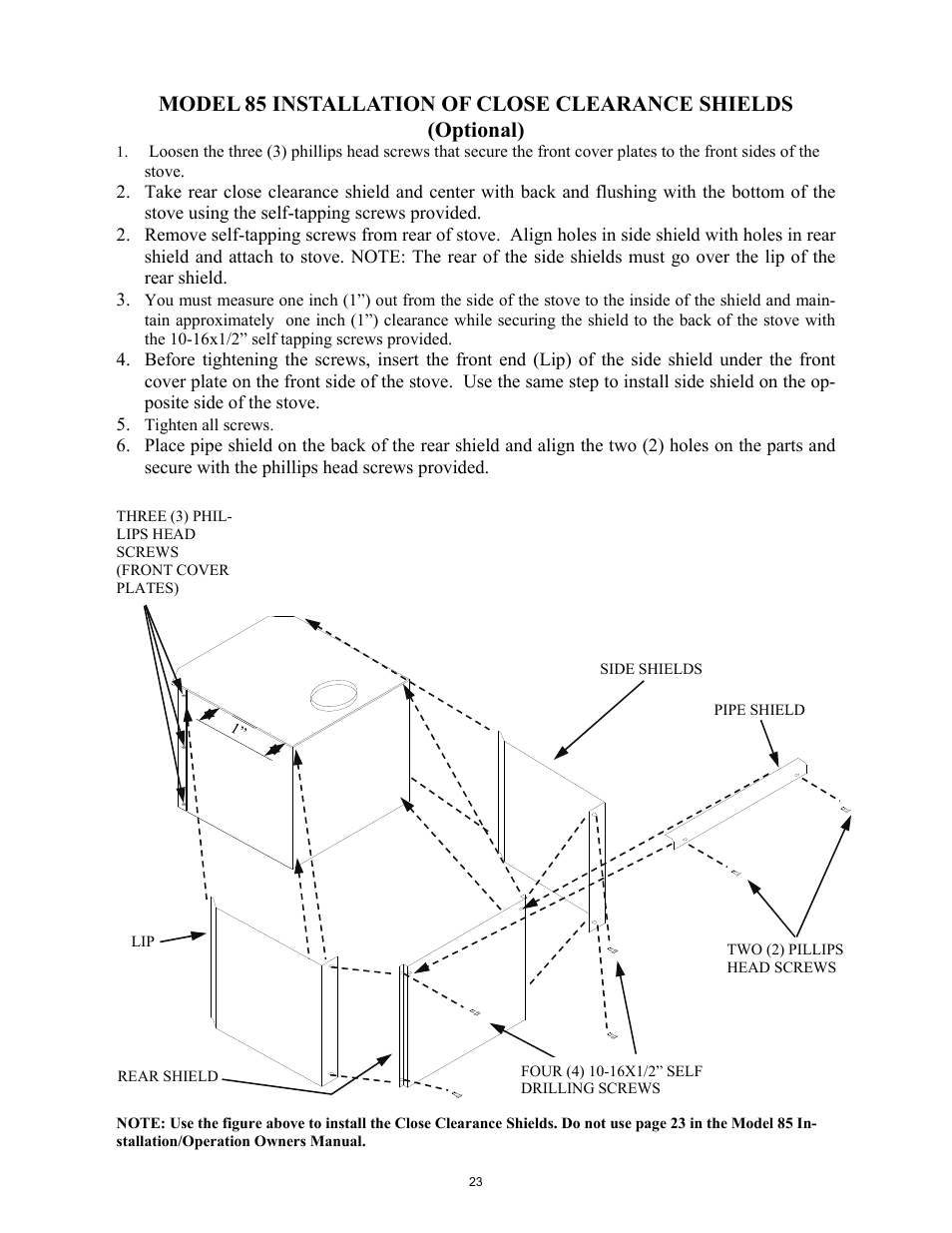 New Buck Corporation 85 User Manual | Page 25 / 39