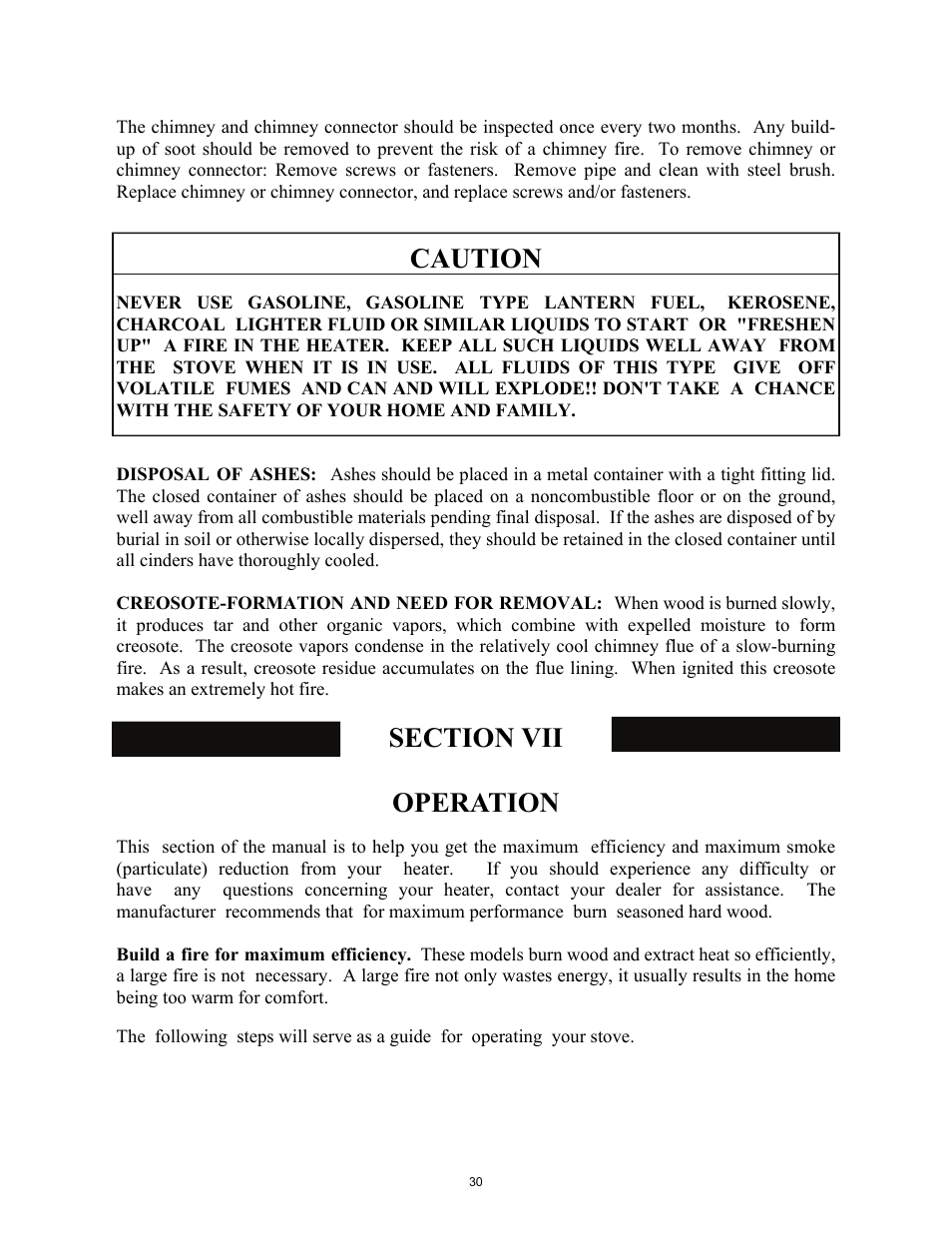 Caution | New Buck Corporation 85 User Manual | Page 32 / 39