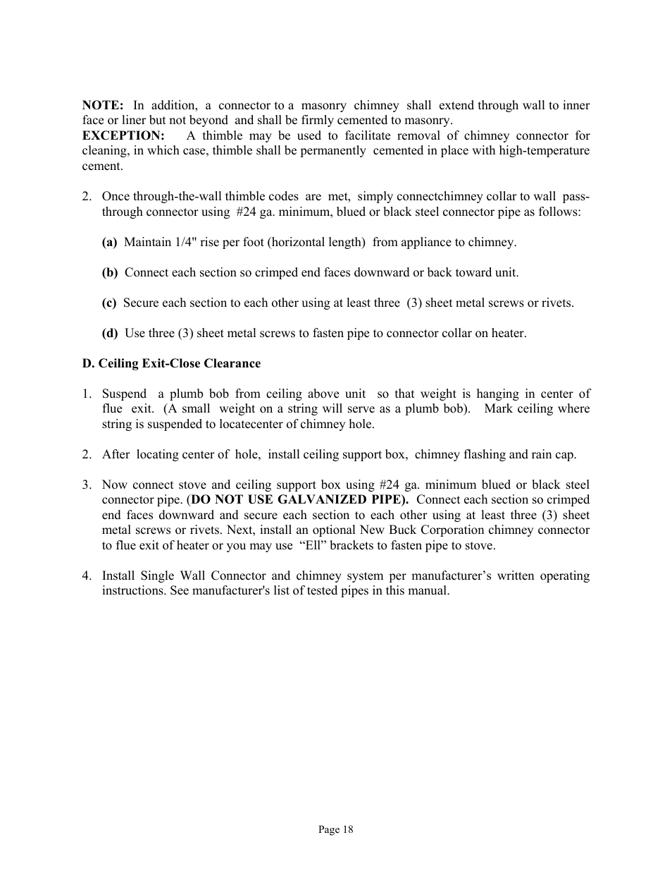 New Buck Corporation 81 User Manual | Page 20 / 39