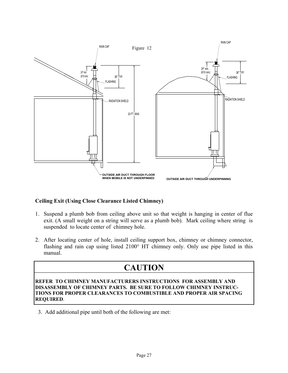 Caution | New Buck Corporation 81 User Manual | Page 29 / 39