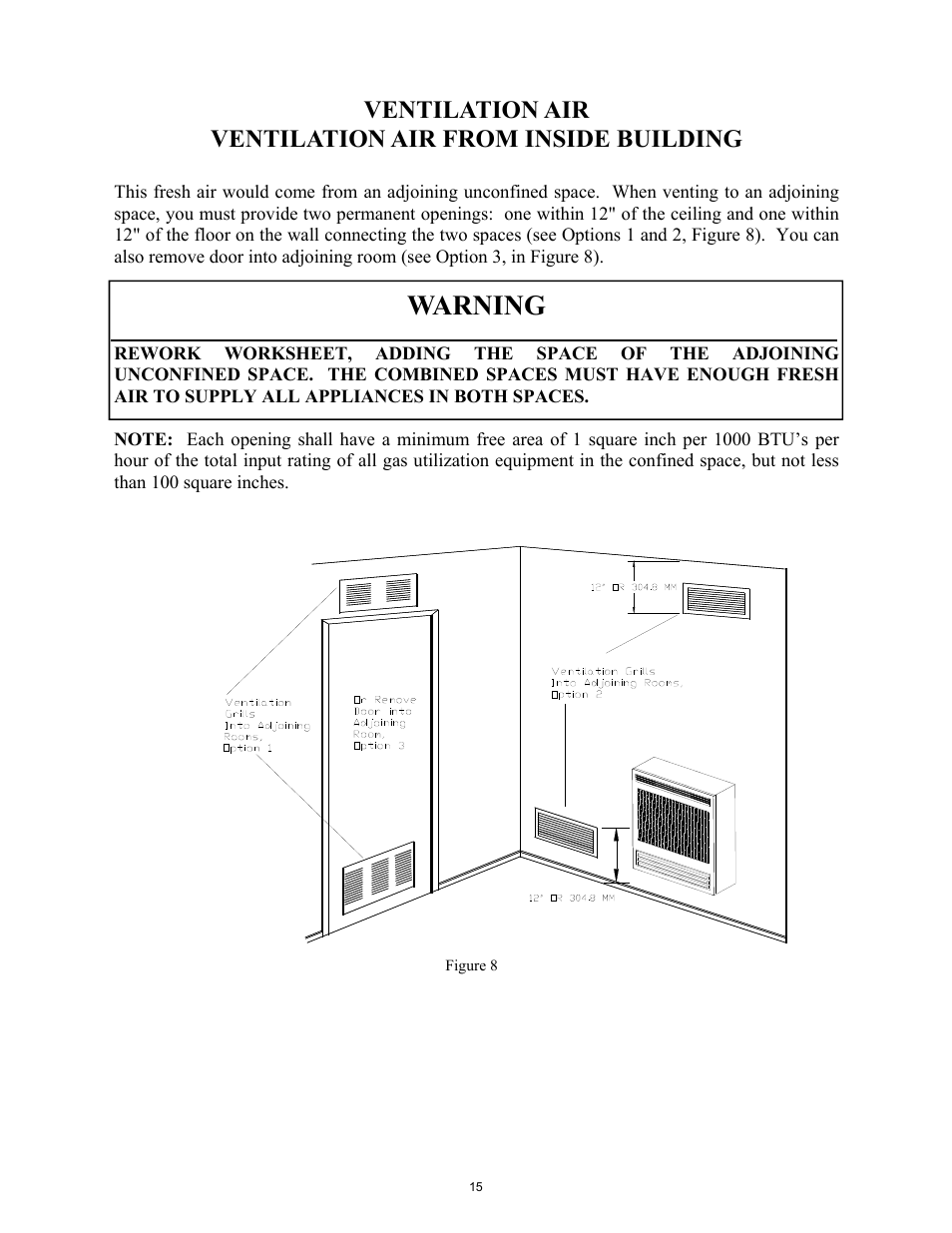 Warning | New Buck Corporation 1127B User Manual | Page 17 / 43