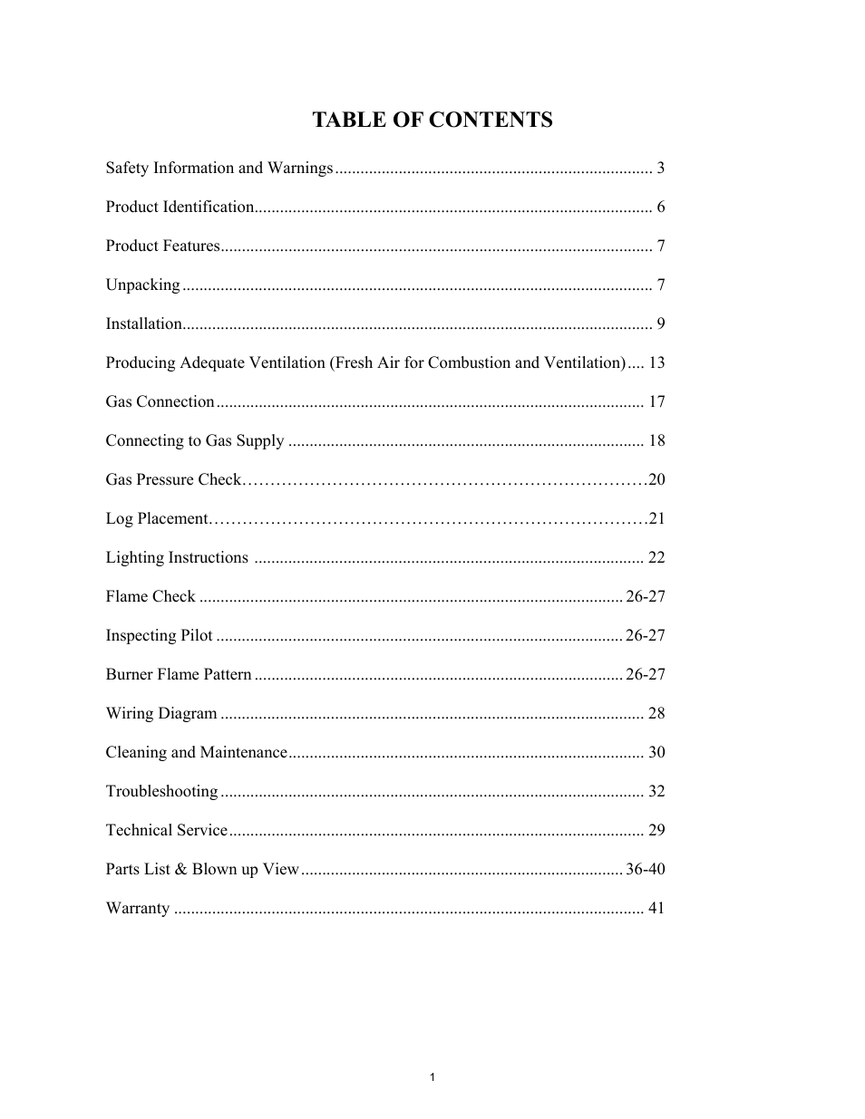 New Buck Corporation 1127B User Manual | Page 3 / 43