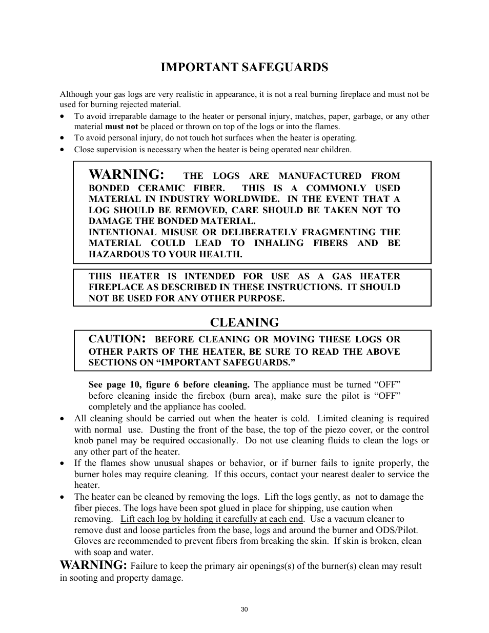 Warning, Important safeguards, Cleaning | New Buck Corporation 1127B User Manual | Page 32 / 43