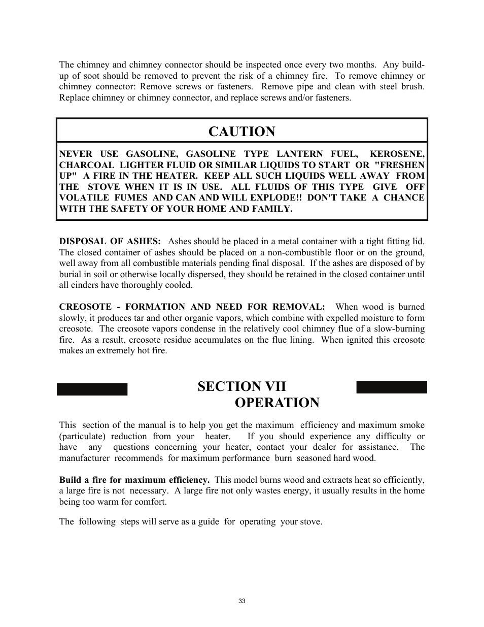 Caution | New Buck Corporation 18 User Manual | Page 35 / 43