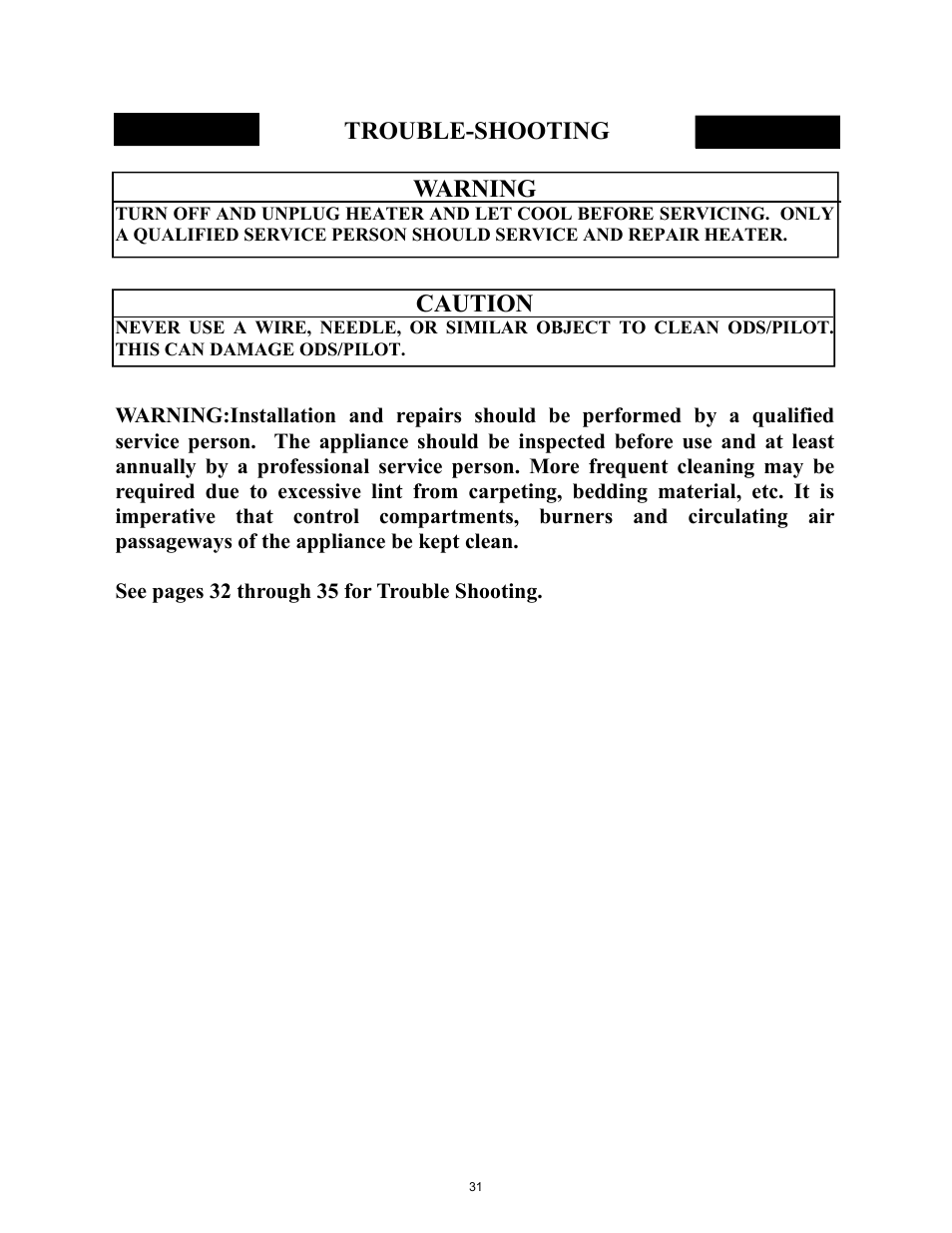 New Buck Corporation 1110 User Manual | Page 33 / 43