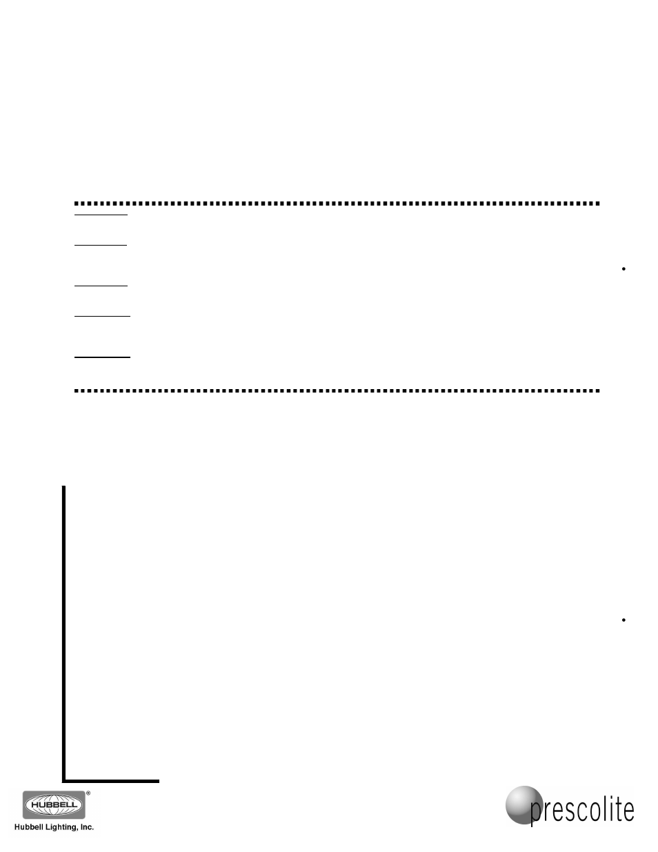 Prescolite IBX4-120 User Manual | 2 pages