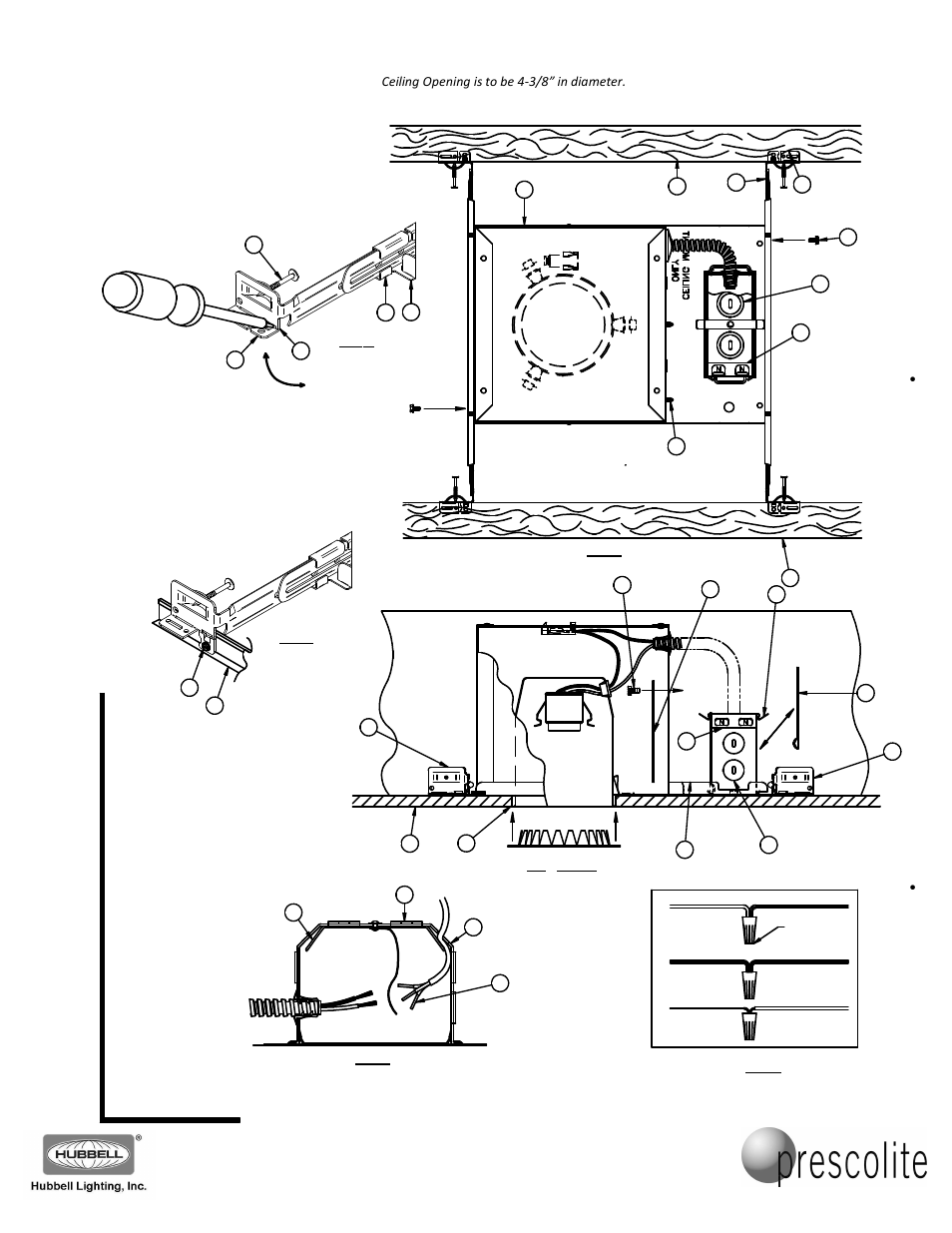 Sh e e t | Prescolite IBX4-120 User Manual | Page 2 / 2