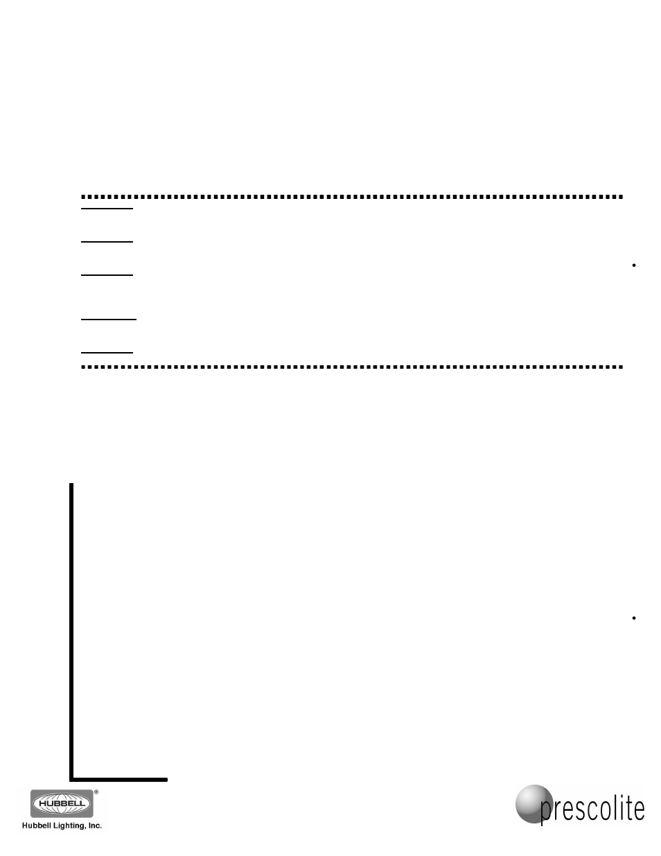 Prescolite IBX5 User Manual | 2 pages