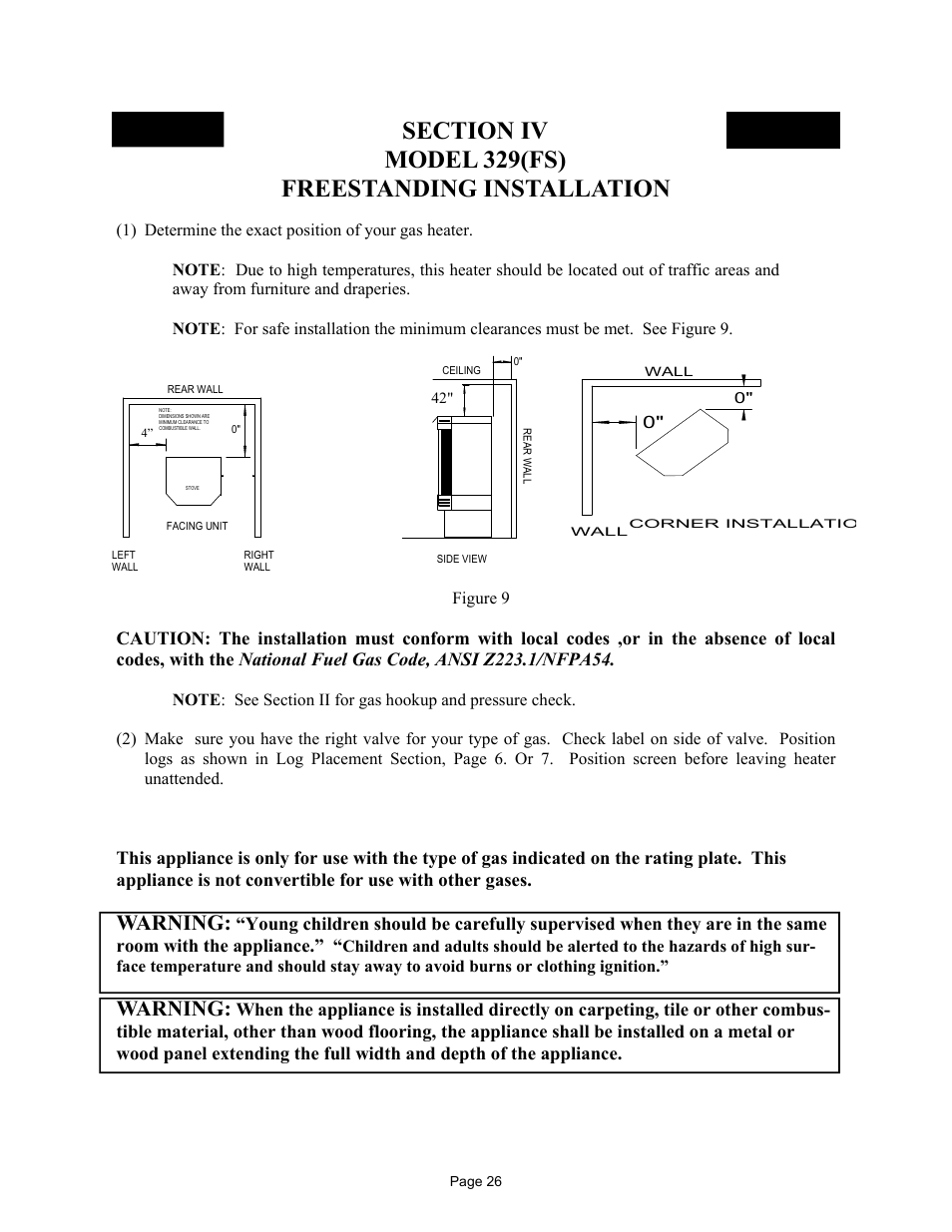 Warning | New Buck Corporation 329 User Manual | Page 30 / 55