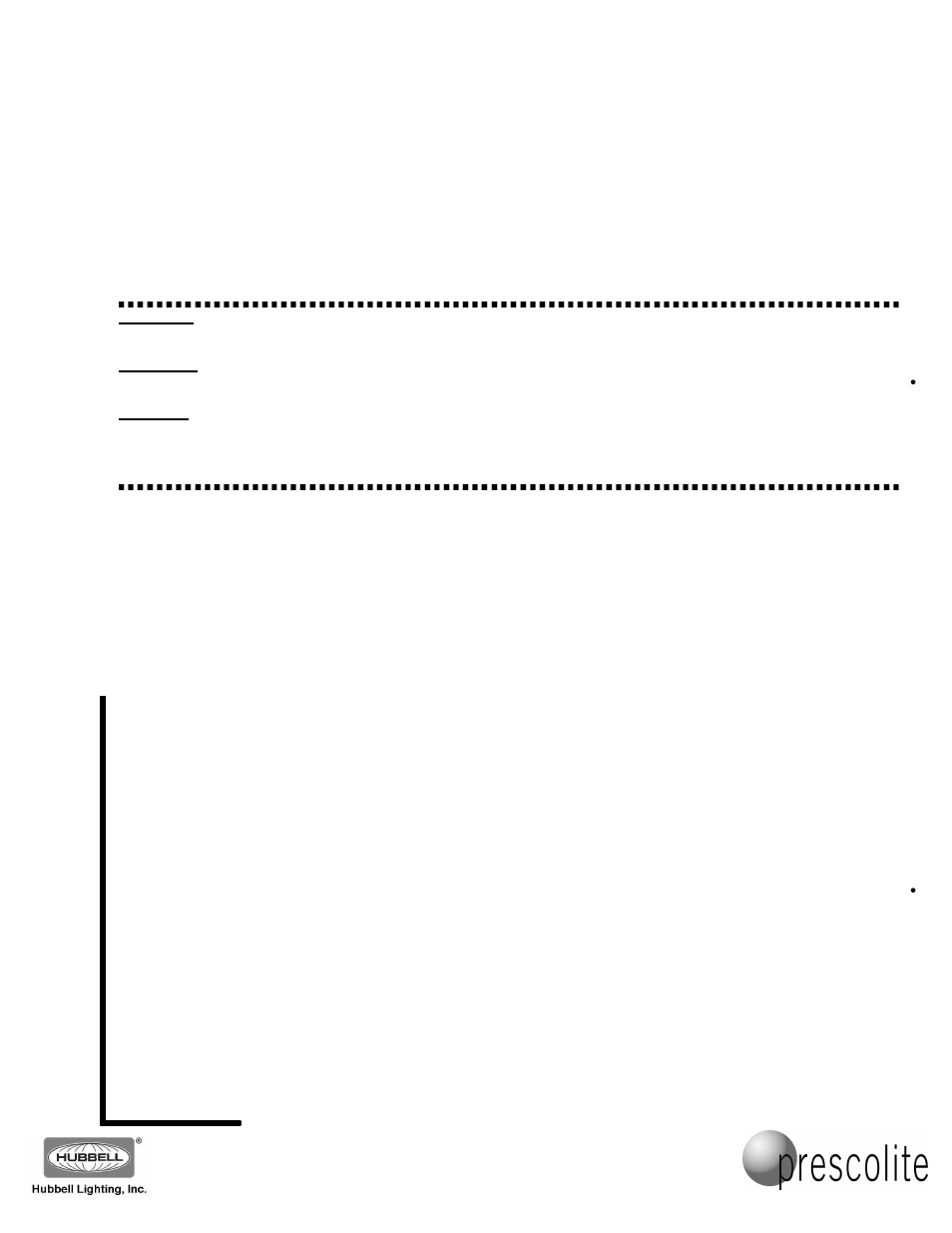 Prescolite IBX5S User Manual | 2 pages