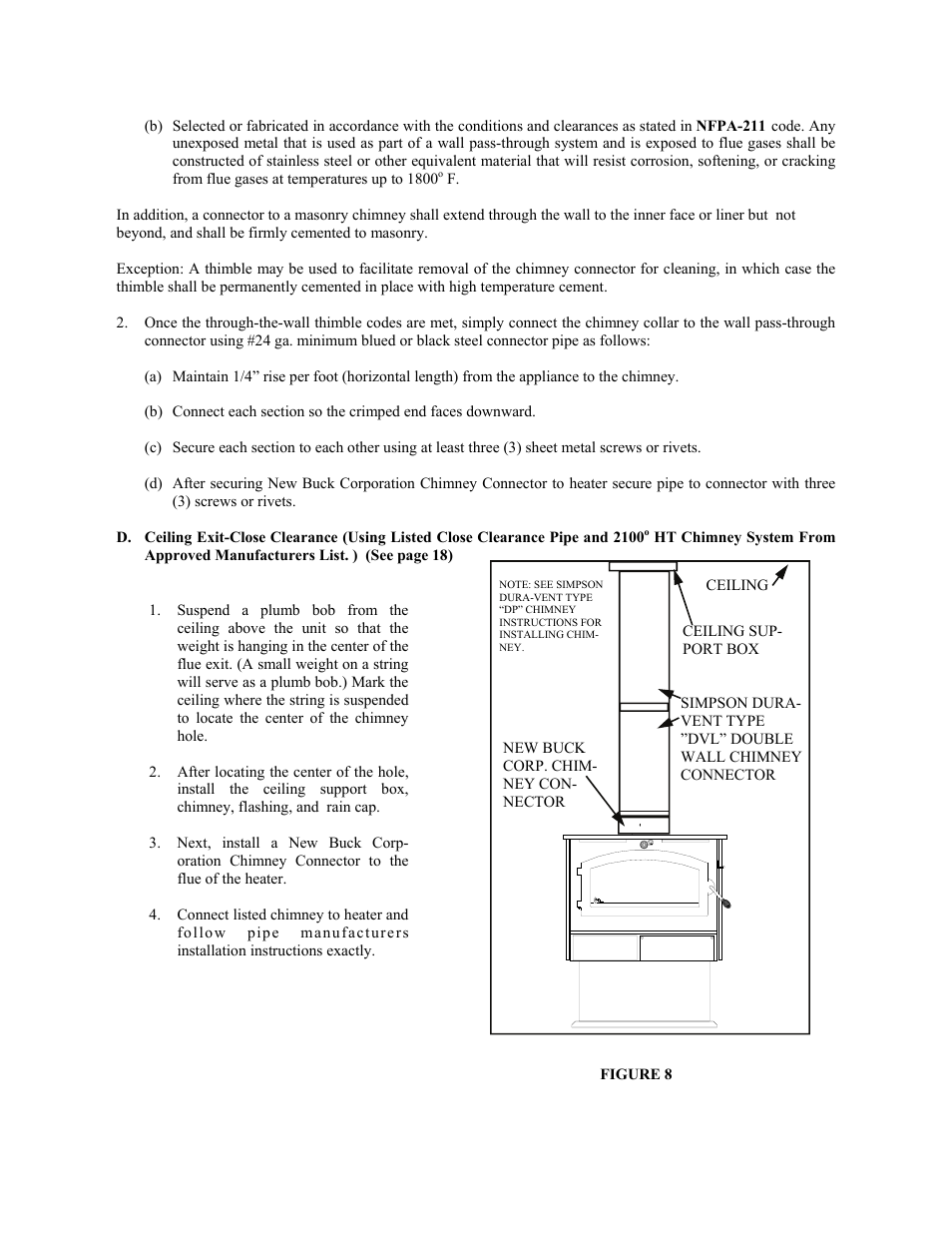 New Buck Corporation 20 Room Heater User Manual | Page 18 / 62