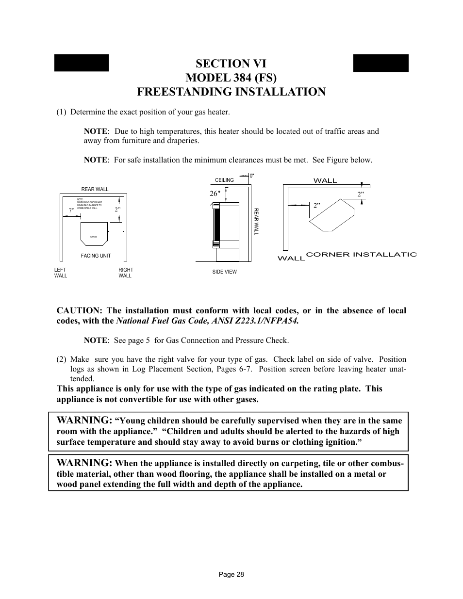 Warning | New Buck Corporation 384 User Manual | Page 32 / 54