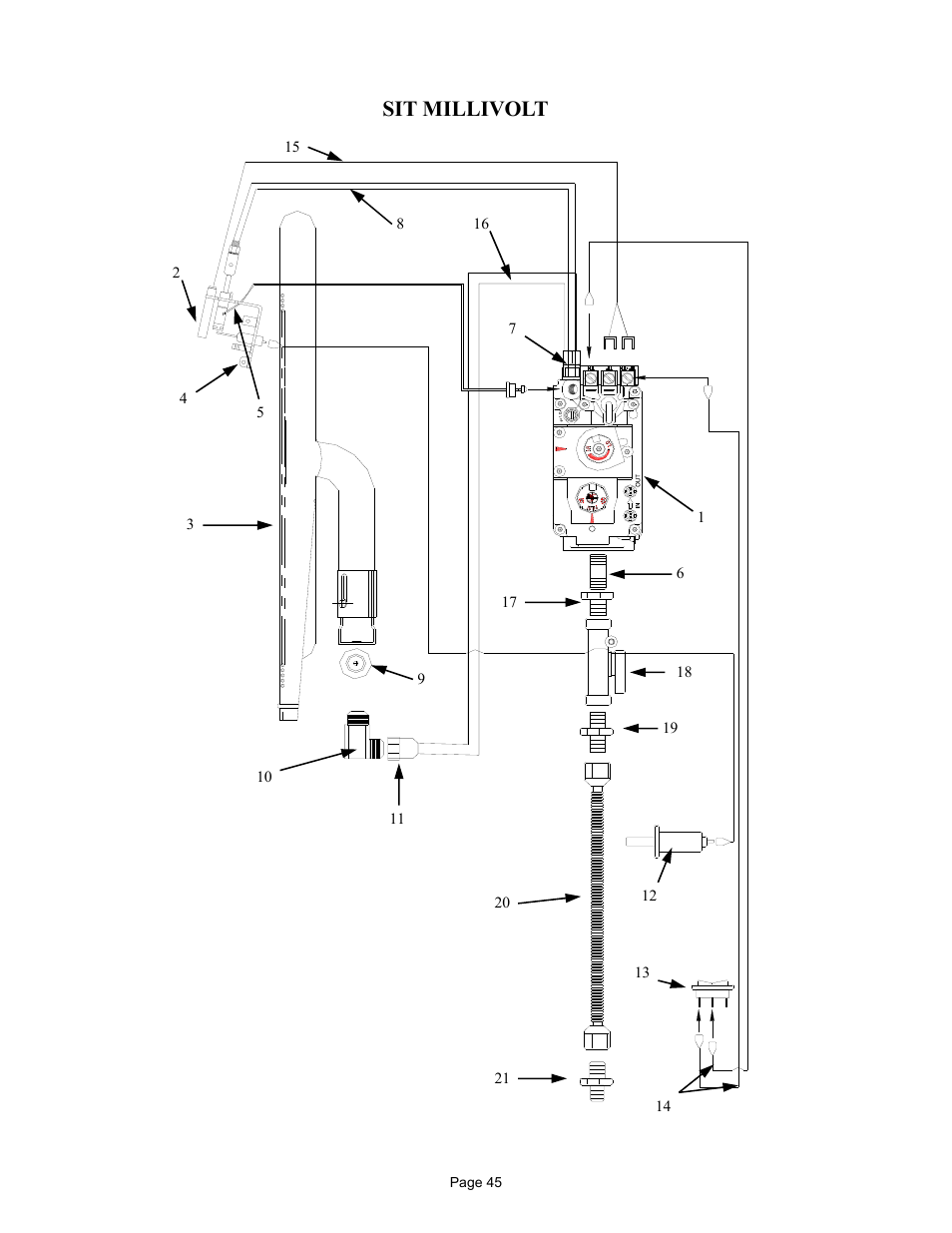 Sit millivolt | New Buck Corporation 384 User Manual | Page 49 / 54