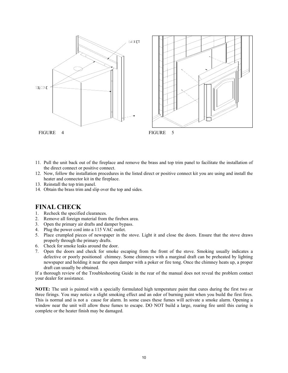 Final check | New Buck Corporation Heater Model 80 User Manual | Page 12 / 27