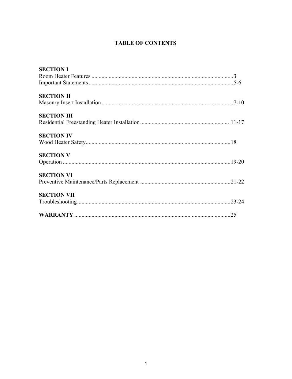 New Buck Corporation Heater Model 80 User Manual | Page 3 / 27