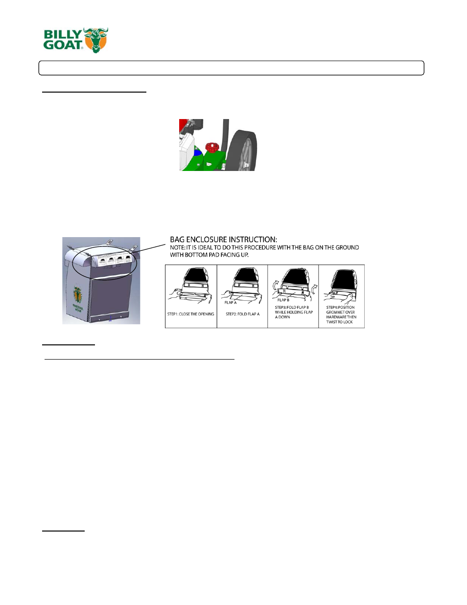 Billy Goat KV600FB User Manual | Page 6 / 9