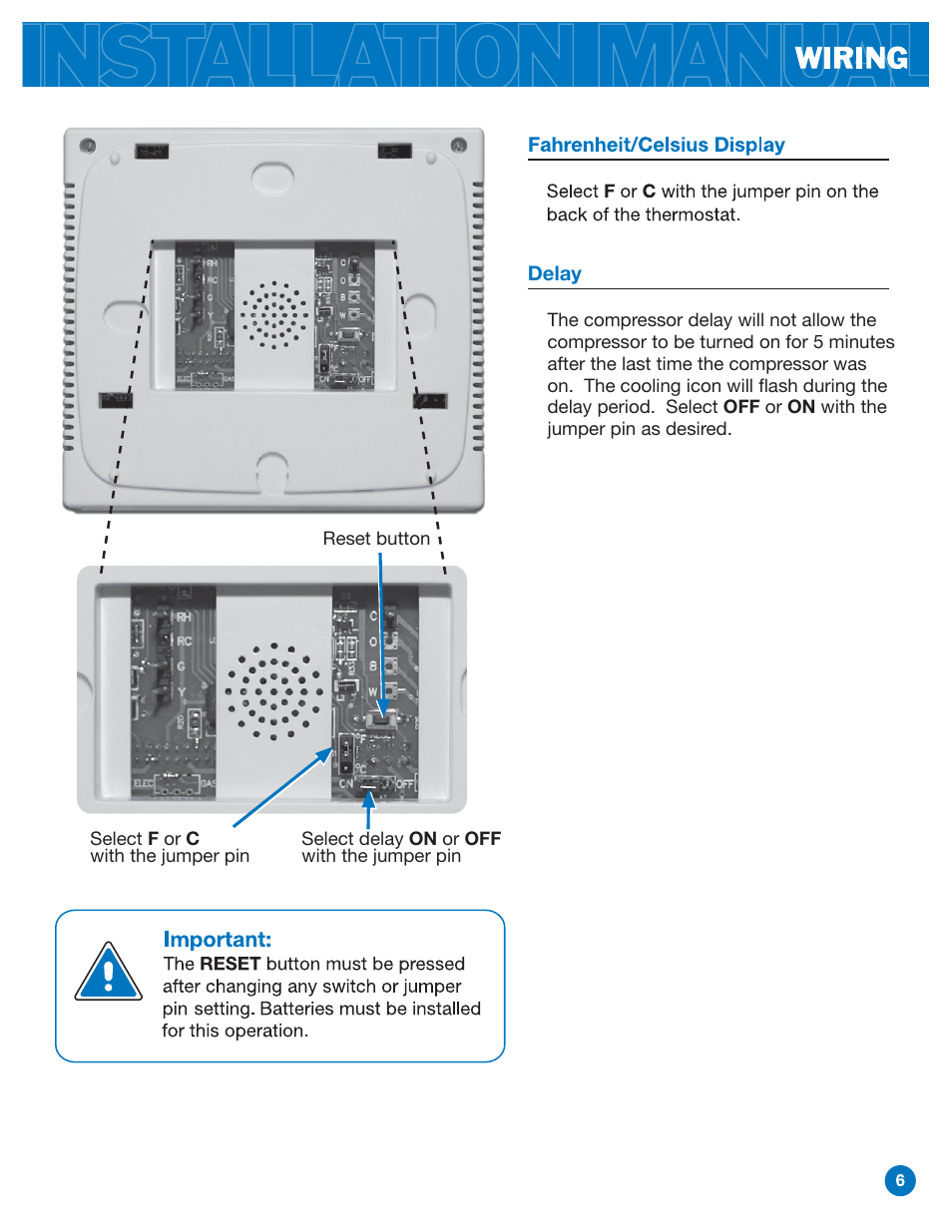 Pro1 T771 Installation manual User Manual | Page 6 / 9