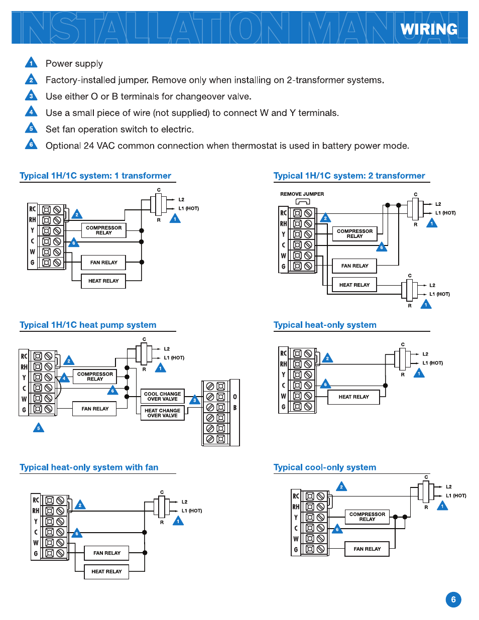 Pro1 T601 Installation manual User Manual | Page 6 / 9