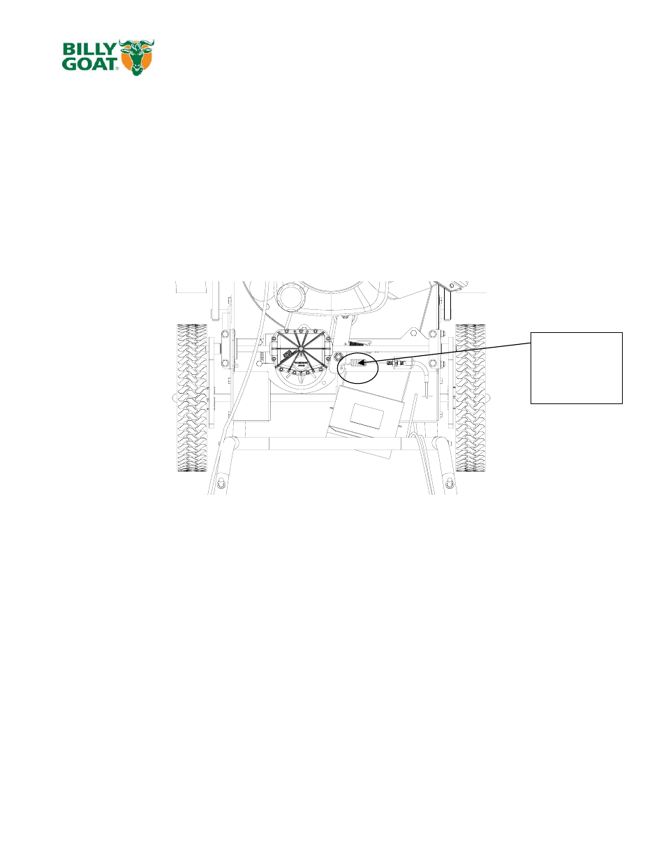 Do not adjust while the machine is running | Billy Goat TKV650SPHFB User Manual | Page 9 / 14