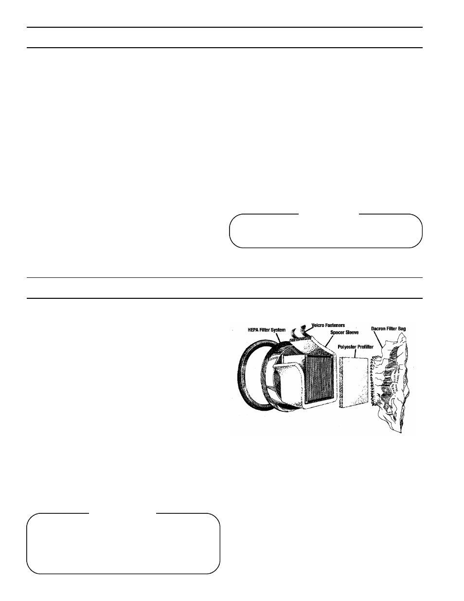 About the machine, Warning, Filter care & maintenance | Pullman Ermator HEPA VAC 1HP 5GL 86-D POSTAL (86ASB-5D4C) User Manual | Page 5 / 6
