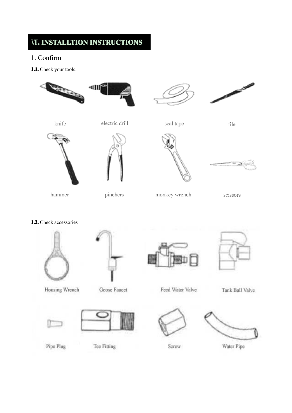 Purenex 6-Stage 75 GPD UV Ultra Violet Reverse Osmosis RO Water System User Manual | Page 5 / 13