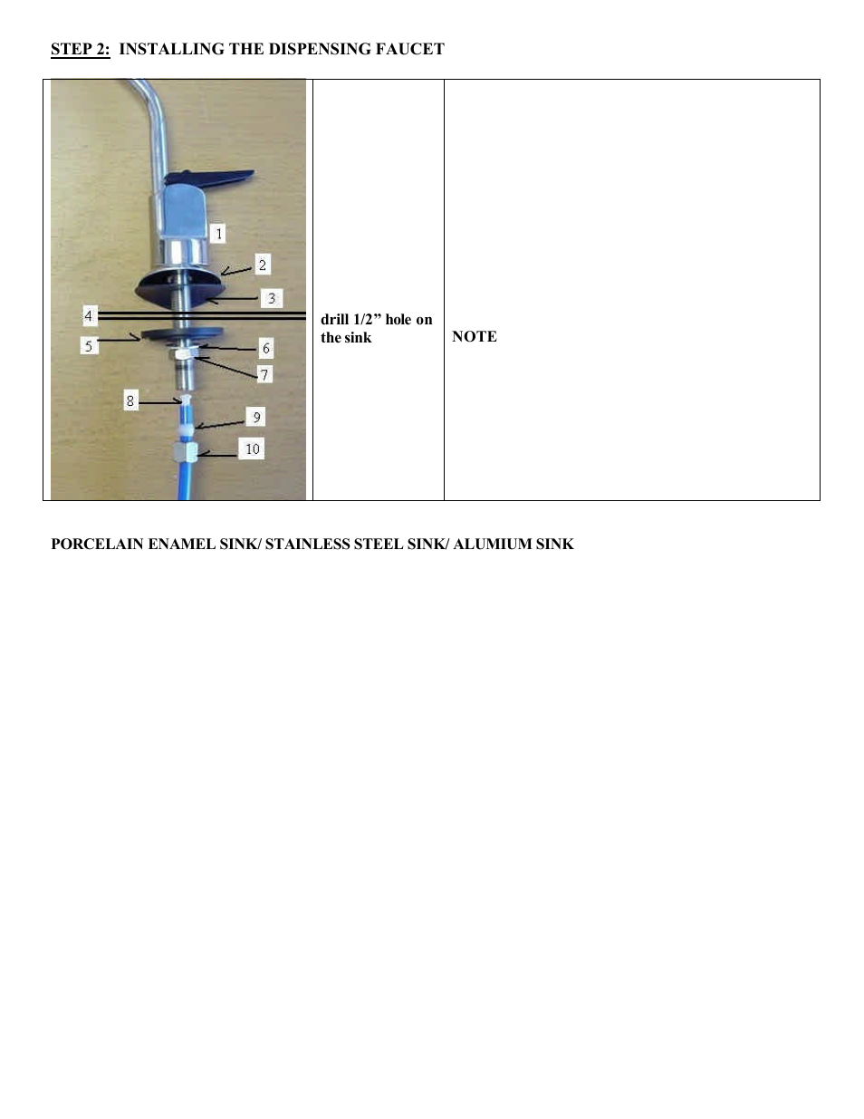 Purenex 7 Stage Reverse Osmosis System 100 GPG Per Day User Manual | Page 7 / 12