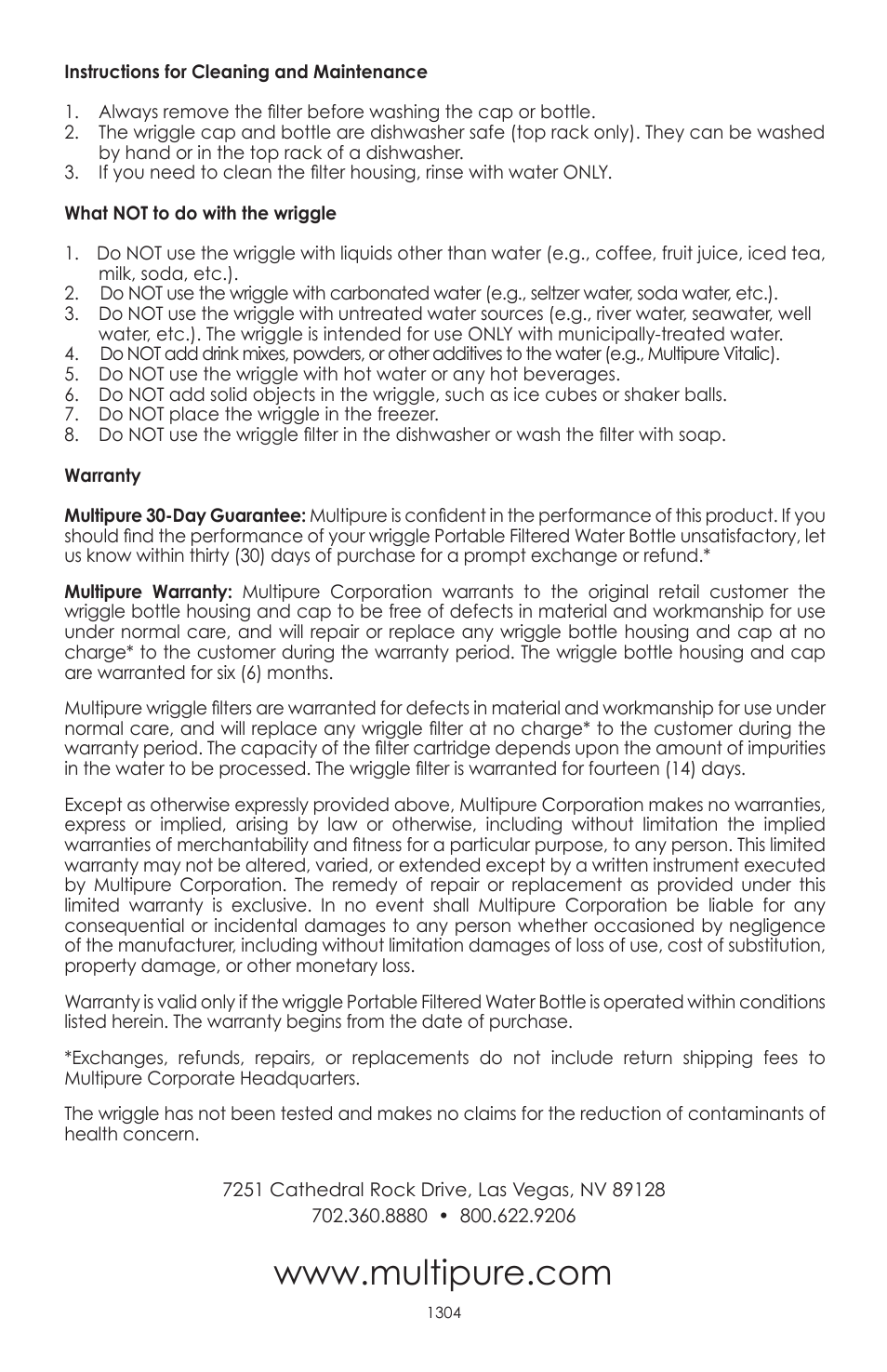 Purenex Wriggle - 2 Pack User Manual | Page 2 / 2