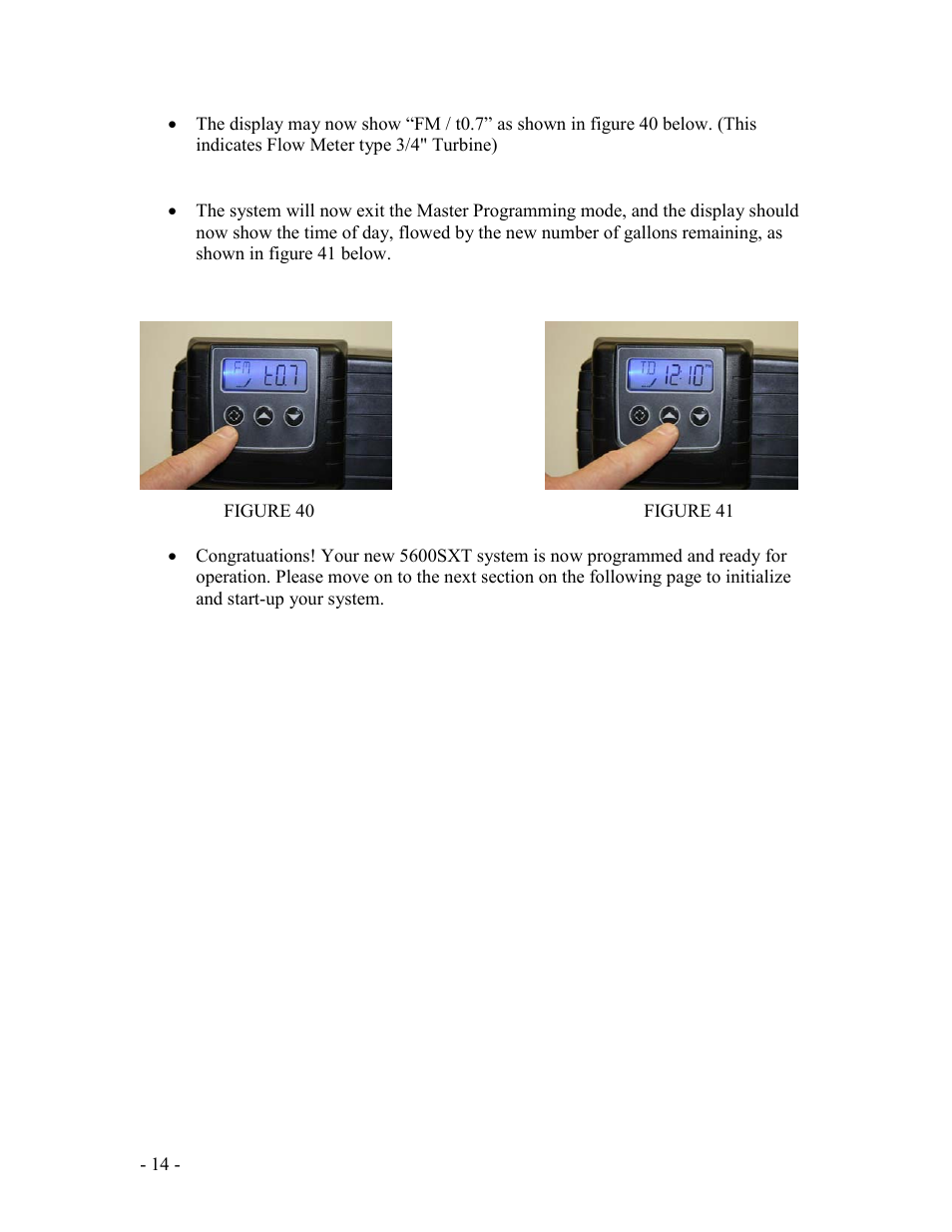 Purenex FLECK 5600SXT METER WATER SOFTENER SYSTEMS User Manual | Page 14 / 15