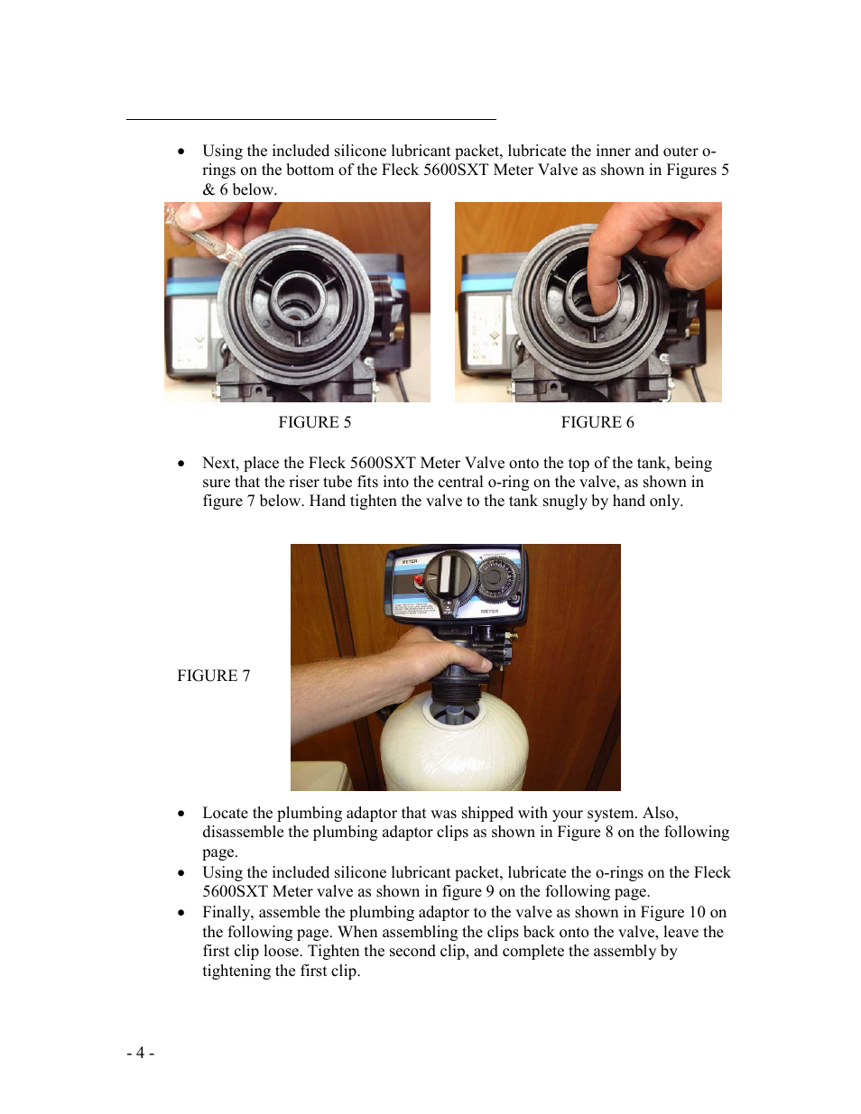 Figure 7 | Purenex FLECK 5600SXT METER WATER SOFTENER SYSTEMS User Manual | Page 4 / 15