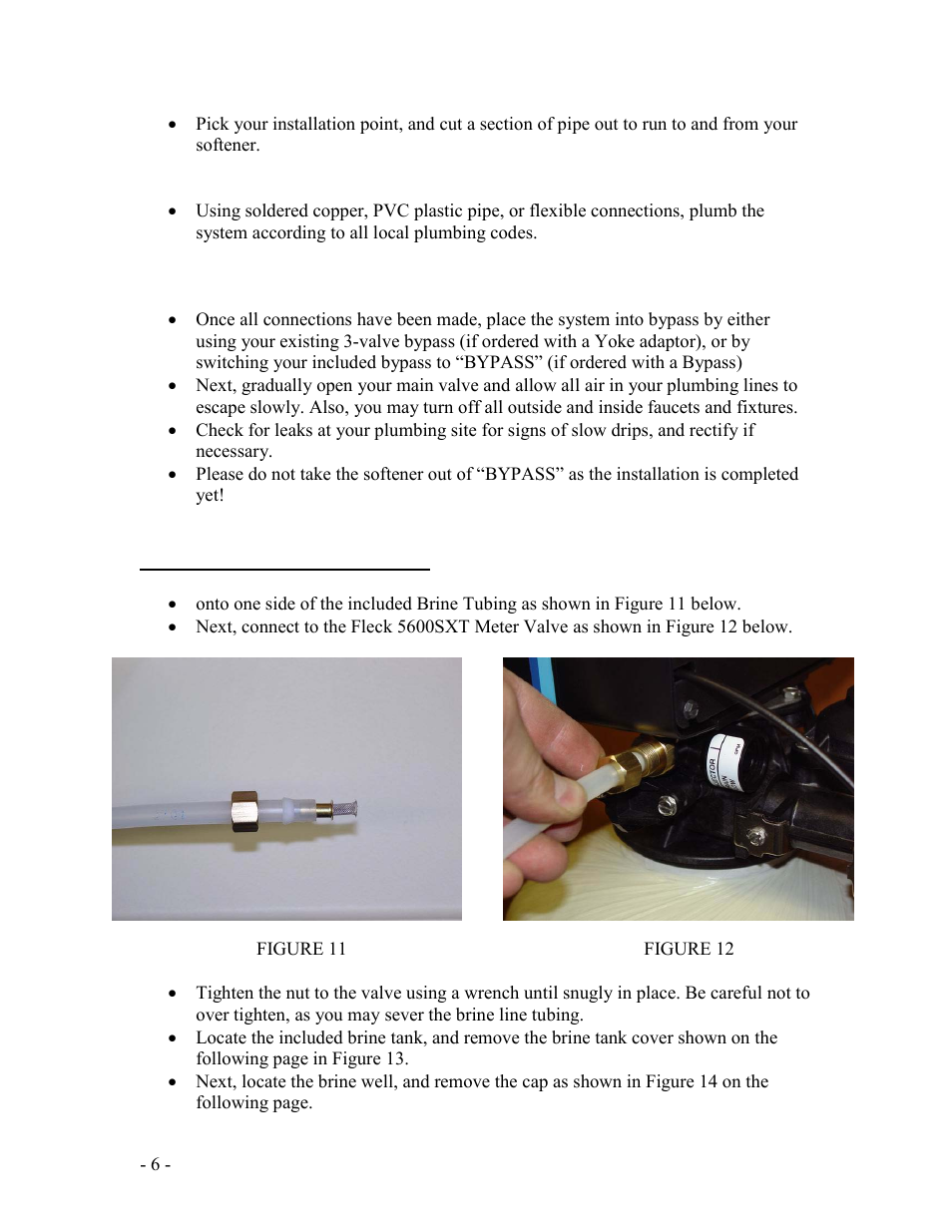 Purenex FLECK 5600SXT METER WATER SOFTENER SYSTEMS User Manual | Page 6 / 15